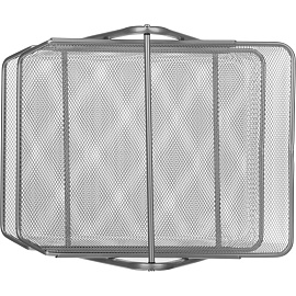 Лоток горизонтальный для бумаг Attache металлический серебристый 2 отделения