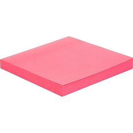 Стикеры Attache Selection 76x76 мм неоновые розовые (1 блок на 100 листов)