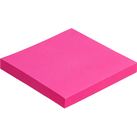 Стикеры Attache Selection 76x76 мм неоновые розовые (1 блок на 100 листов)