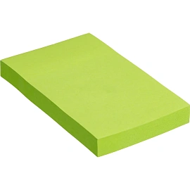 Стикеры Attache Selection 76x51 мм неоновые зеленые (1 блок на 100 листов)