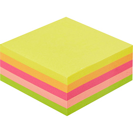 Стикеры Attache Selection 51х51 мм неоновые 5 цветов (1 блок на 250 листов)