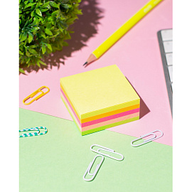 Стикеры Attache Selection 51х51 мм неоновые 5 цветов (1 блок на 250 листов)