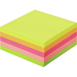 Стикеры Attache Selection 76х76 мм неоновые 5 цветов (1 блок на 400 листов)