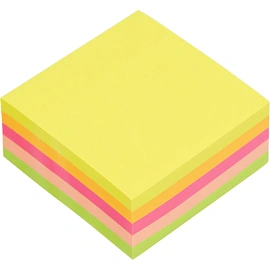 Стикеры Attache Selection 76х76 мм неоновые 5 цветов (1 блок на 400 листов)