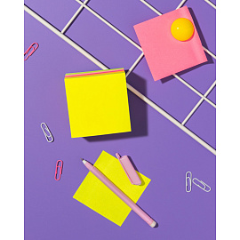 Стикеры Attache Selection 76х76 мм неоновые 5 цветов (1 блок на 400 листов)