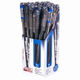 Ручка шариковая неавтоматическая Pensan My Tech синяя (толщина линии 0.35 мм)