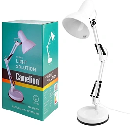 Светильник настольный Camelion KD-313 белый