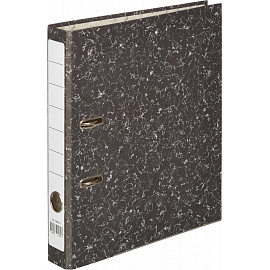 Папка-регистратор Attache 50 мм чёрная бумага с защитным уголком