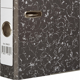 Папка-регистратор Attache 50 мм чёрная бумага с защитным уголком