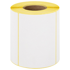 Этикетки термотрансферные, ПОЛУГЛЯНЕЦ, 100х72 мм, 500 этикеток в ролике, 111977