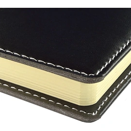 Ежедневник недатированный Bruno Visconti Metropol искусственная кожа А5 136 листов черный