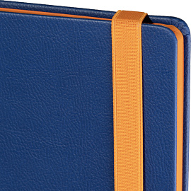 Ежедневник недатированный Bruno Visconti Leggenda искусственная кожа B5 136 листов синий (оранжевый обрез), 3-514/02