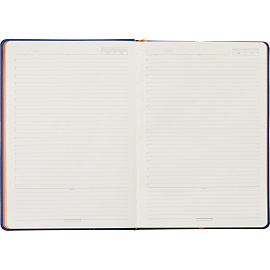 Ежедневник недатированный Bruno Visconti Leggenda искусственная кожа B5 136 листов синий (оранжевый обрез), 3-514/02