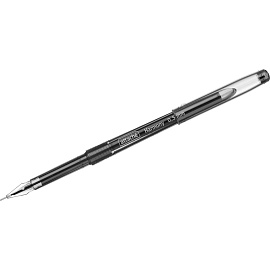 Ручка гелевая неавтоматическая Attache Harmony черная (толщина линии 0.5 мм)