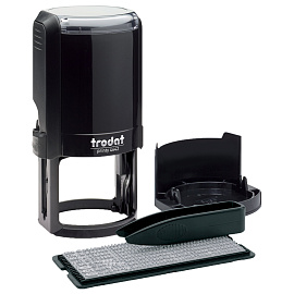 Печать самонаборная 2 круга, оттиск D=42 синий, TRODAT 4642 R2, крышка, КАССА В КОМПЛЕКТЕ, европодвес, 167182 фото Печать самонаборная 2 круга, оттиск D=42 синий, TRODAT 4642 R2, крышка, КАССА В КОМПЛЕКТЕ, европодвес, 167182