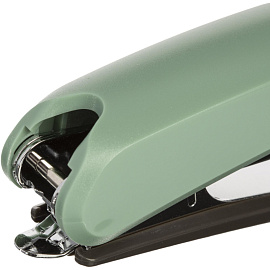 Степлер Комус Elegans 1111 до 20 листов фисташковый (скобы № 10, с антистеплером)