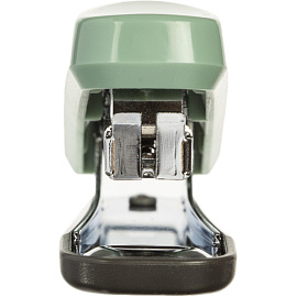 Степлер Комус Elegans 1111 до 20 листов фисташковый (скобы № 10, с антистеплером)