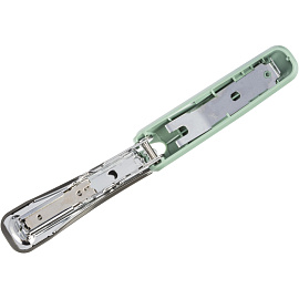 Степлер Комус Elegans 1111 до 20 листов фисташковый (скобы № 10, с антистеплером)