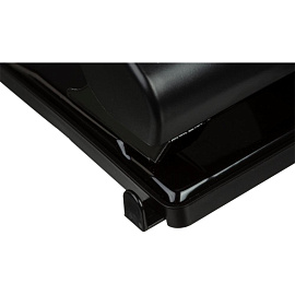 Дырокол Комус Prima 6365 до 40 листов черный с линейкой фото Дырокол Комус Prima 6365 до 40 листов черный с линейкой