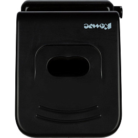 Дырокол Комус Prima 6365 до 40 листов черный с линейкой фото Дырокол Комус Prima 6365 до 40 листов черный с линейкой