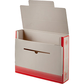 Короб архивный картон Attache с вырубкой 256х75х322 мм бежевый до 750 листов