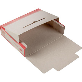 Короб архивный картон Attache с вырубкой 256х75х322 мм бежевый до 750 листов
