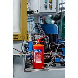 Огнетушитель порошковый Пожтехника ОП-4(з) Миг (AВСЕ, 3А 89В СЕ, ЗПУ-латунь, 111-22)