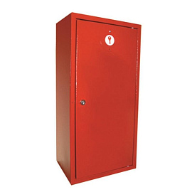 Шкаф пожарный Пожтехника Престиж-04-НЗК металлический навесной закрытый (32x65x23 см)