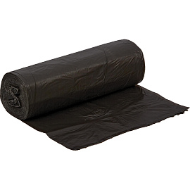 Мешки для мусора Концепция быта Гранит 60 л чёрные (ПНД 11 мкм, 15 штук)