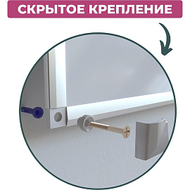 Доска-планинг магнитно-маркерная 60x90 см Attache Line лак