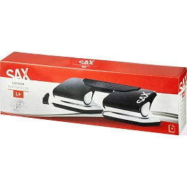 Дырокол Sax Design 300 до 20 листов черный