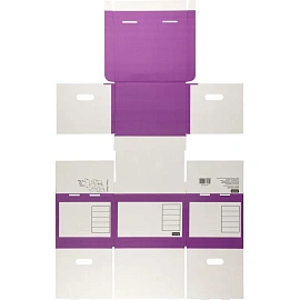 Короб архивный Т24 Attache Selection 410x350x300 мм из гофрокартона