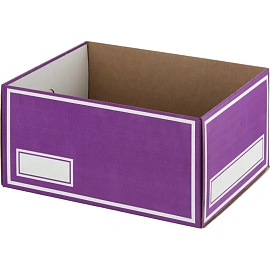 Короб архивный Т23 Attache Selection 320х240х160 мм из гофрокартона