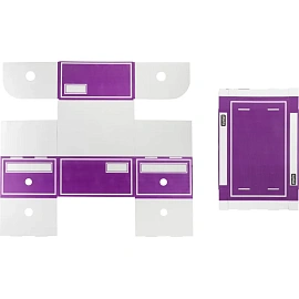 Короб архивный Т23 Attache Selection 320х240х160 мм из гофрокартона