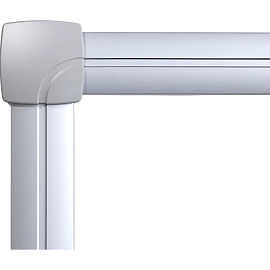 Доска комбинированная магнитно-маркерная/пробковая 90х120 см Attache Combo алюминиевая рама