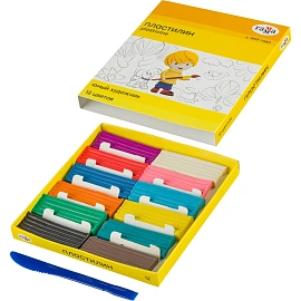 Пластилин классический Гамма Юный художник 12 цветов 168 грамм фото Пластилин классический Гамма Юный художник 12 цветов 168 грамм