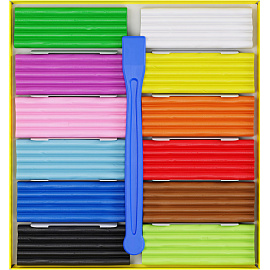 Пластилин классический Гамма Юный художник 12 цветов 168 грамм фото Пластилин классический Гамма Юный художник 12 цветов 168 грамм