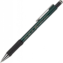 Карандаш механический зеленый металлик Faber-Castell Grip1345 0.5 мм