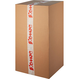 Ведро для мусора с крышкой-вертушкой М-пластика Хапс 7 л пластик серое/чёрное (37x21х20 см)