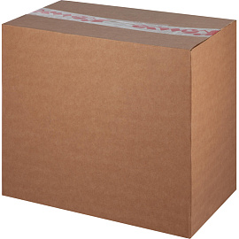 Ведро для мусора с педалью М-пластика 19 л пластик бежевое/коричневое (39x30.5х30.5 см)