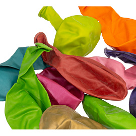 Набор шаров воздушных Патибум Металлик и перламутр 30 см (10 штук в упаковке) фото Набор шаров воздушных Патибум Металлик и перламутр 30 см (10 штук в упаковке)