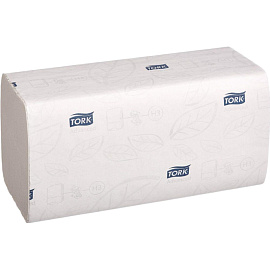 Полотенца бумажные листовые Торк (Tork) H3 V-сложение (ZZ) 2-слойные белые 20 пачек по 200 листов (290184) фото Полотенца бумажные листовые Торк (Tork) H3 V-сложение (ZZ) 2-слойные белые 20 пачек по 200 листов (290184)
