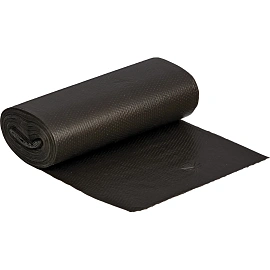 Мешки для мусора Концепция быта 60 л черные (ПНД 15 мкм, 20 штук)