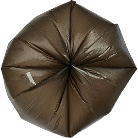 Мешки для мусора Концепция быта 60 л черные (ПНД 15 мкм, 20 штук)