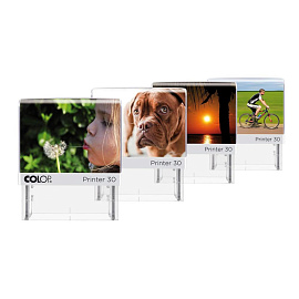 Штамп самонаборный Colop Printer 40-Set-F пластиковый с персонализацией 6/4 строки 59х23 мм