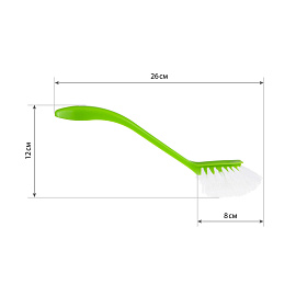 Щётка для мытья посуды Idea жёсткая 260x60 мм