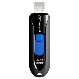 Флешка USB 3.0 64 ГБ Transcend Jetflash 790 (TS64GJF790K)