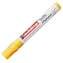 Маркер для ткани Edding E-4500 жёлтый (толщина линии 3 мм)