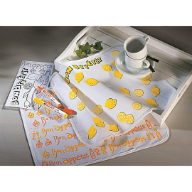 Маркер для ткани Edding E-4500 жёлтый (толщина линии 3 мм)