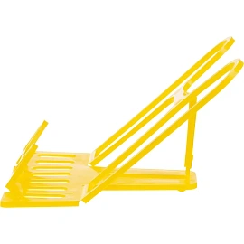 Подставка для книг Глобус пластиковая жёлтая